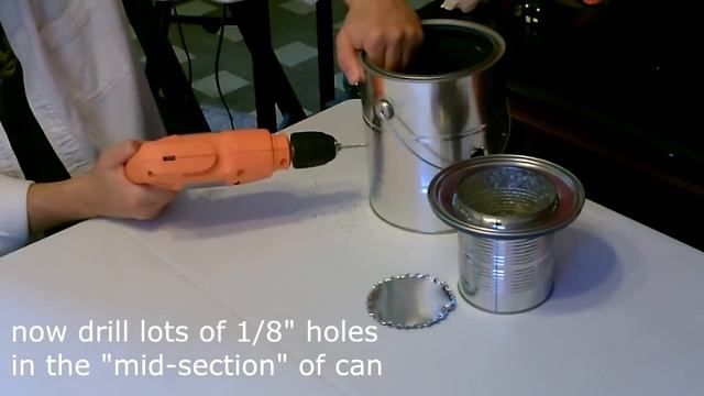 Homemade "Gallon Can" Wood Stove! - "Tin Can" Wood Stove - Easy DIY смотреть онлайн