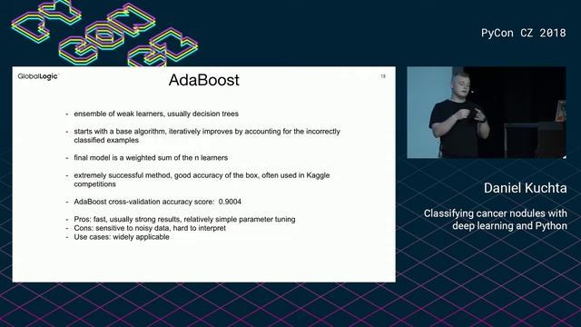 Daniel Kuchta: Classifying cancer nodules with deep learning and Python смотреть онлайн