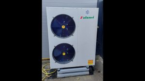 Установка теплового насоса Folansi FA-08 27 кВт (отопление и охлаждение помещения кафе)