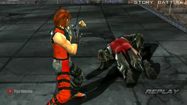 Hwoarang vs Jack - Tekken 5: Dark Resurrection Gameplay смотреть онлайн