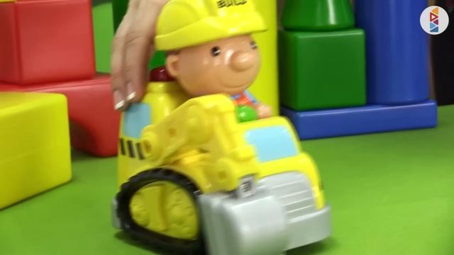 Mr Builder and his toy excavator build a house. смотреть онлайн