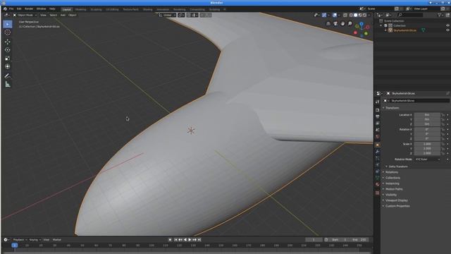 Exporting OpenVSP to Blender to QCAD for "stacked slices" смотреть онлайн