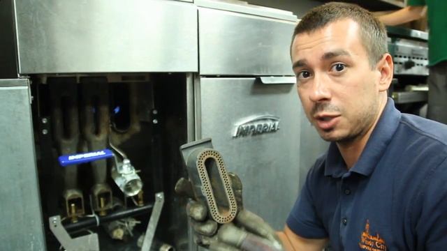 How to clean fryer burner tutorial DIY fryer maintenance Windy City Restaurant Equipment Parts смотреть онлайн