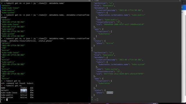 Kubernetes with jq select смотреть онлайн