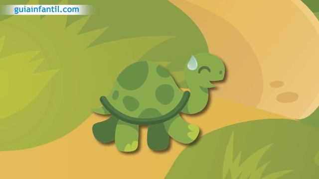 Fábula de la liebre y la tortuga para niños | Fábula con subtítulos смотреть онлайн