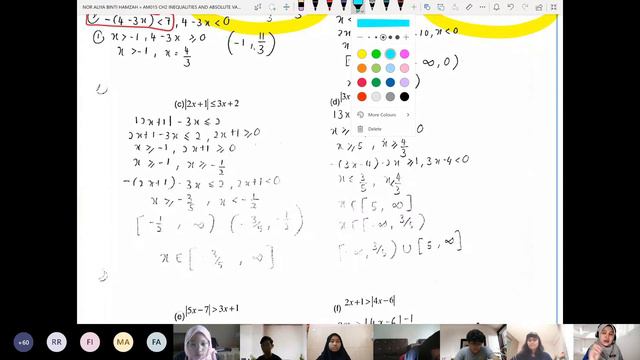 AM015 CLASS 13OGOS CH2 ABSOLUTE INEQUALITIES смотреть онлайн
