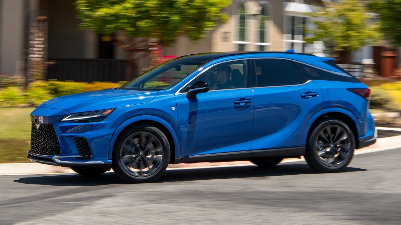 2023 Lexus RX — визуальный обзор, отделка, цвета и особенности. смотреть онлайн