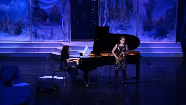 С.Франк Соната 4 часть. Инна Кукуева- альт-саксофон, Марина Васильева -рояль смотреть онлайн