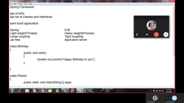 Java Spring class 1 смотреть онлайн
