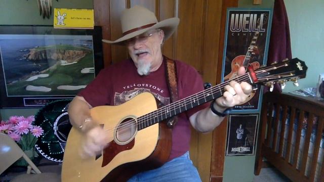 2398 - Way Down In The Hole - Tom Waits cover - Vocal - Acoustic Guitar & chords смотреть онлайн