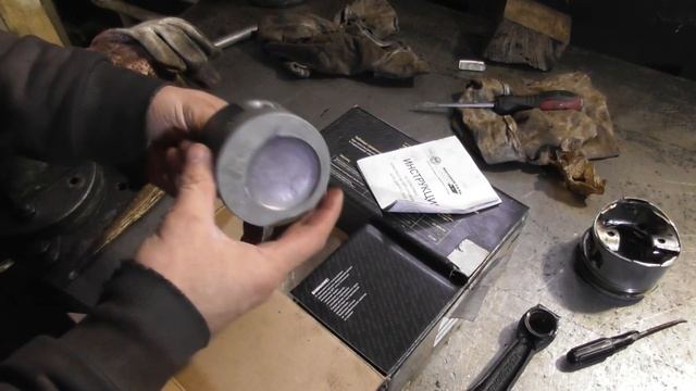 Установка коленвала и поршневой Нива 21214