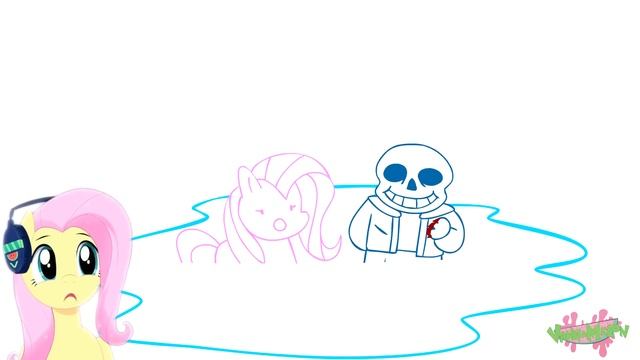 Fluttershy REACTS to Fluttershy x SANS Fanfic.. (ANIMATED) смотреть онлайн