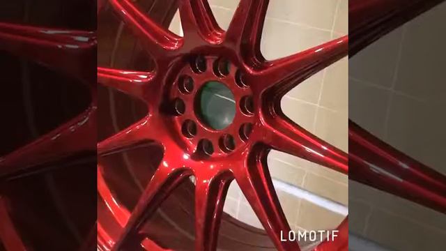 Глянцевая покраска дисков смотреть онлайн