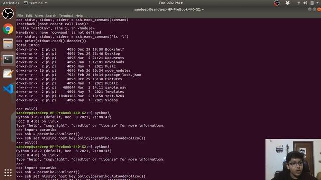 Python Paramiko Module | SSH Client смотреть онлайн
