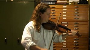 Guarneri violin played by Paul Mercer