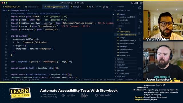Automate Accessibility Tests With Storybook смотреть онлайн