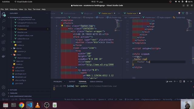 #3 Build the Modern Responsive Ecommerce Website in Vue JS | Vuejs, Nuxtjs | Figma to Vuejs | 2022 смотреть онлайн