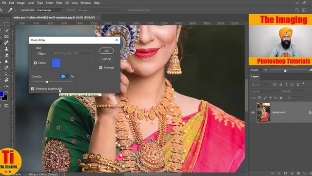 फोटोशॉप 2021 में फोटो फिल्टर | Photo Filter in Photoshop 2021 | Adjustment Class 09 | Photo Filter смотреть онлайн