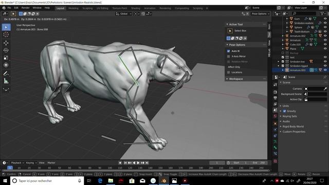 Prehistoric Sceneries - Concept Art process - (Marvelous Designer, 3D Coat, Blender, Photoshop) смотреть онлайн