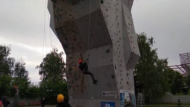 Соревнования по промышленному альпинизму "Харьковская Вертикаль-2019" Командное позиционирование смотреть онлайн
