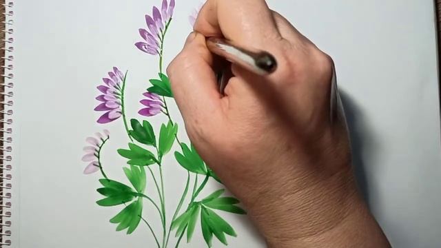 Лесные весенние цветы. смотреть онлайн