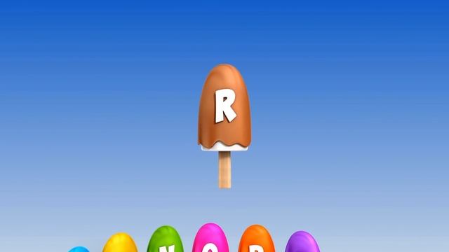 Learn ABC's with Alphabet Ice Cream Popsicles Song | ABC Songs for Children смотреть онлайн