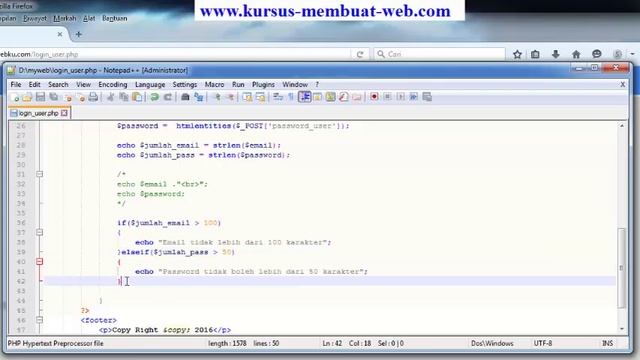 video tutorial berbahasa indonesia php 7 bagian 16 смотреть онлайн