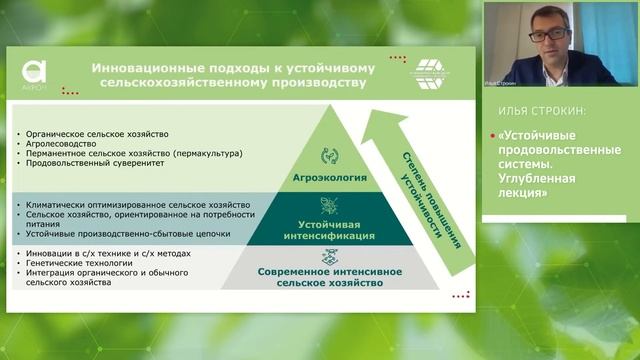 Устойчивые продовольственные системы, углубленная лекция #5 смотреть онлайн