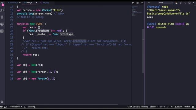 Javascript Object creation using constructor function #48 смотреть онлайн