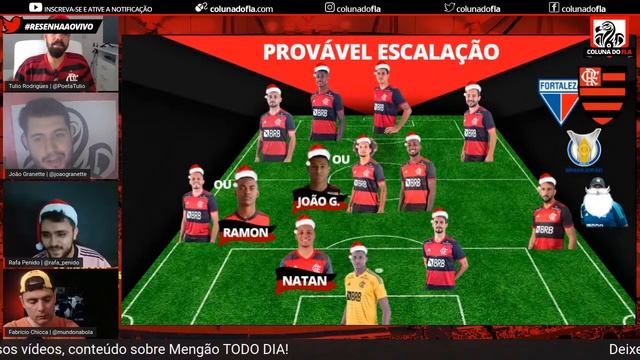 FORTALEZA X FLAMENGO - PRÉ-JOGO AO VIVO - BRASILEIRÃO 2020 27ª RODADA смотреть онлайн