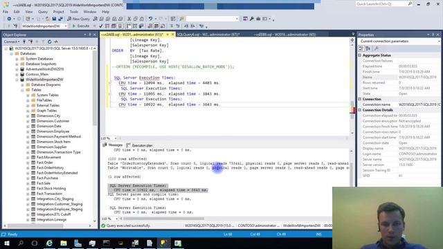 SQL Server 2019 Intelligent query processing. Batch Mode on Rowstore - DataInternalsRu смотреть онлайн