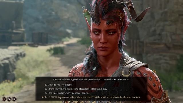 Karlach realizes she's in a video game смотреть онлайн