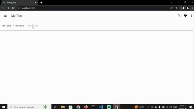 Learn Vuetify 3 In Arabic 2023 - 16- Breadcrumbs смотреть онлайн