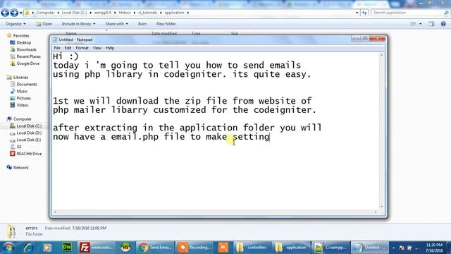 Send Email Using Php Mailer In CodeIgniter смотреть онлайн
