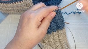 Очень простая модель следков, вяжем спицами...