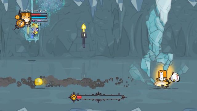 Castle Crashers Todos los jefe/All bosses смотреть онлайн