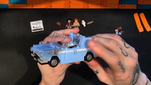 LEGO Harry Potter Flying Ford Anglia 76424 Build and Review! Only Car As Full Set! смотреть онлайн