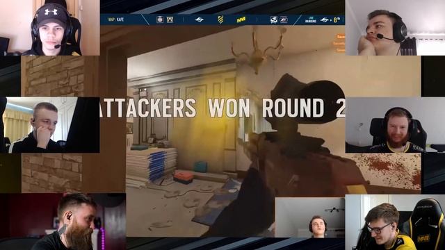NAVI Rainbow Six React to Their Own Highlights - NAVI Challenge смотреть онлайн
