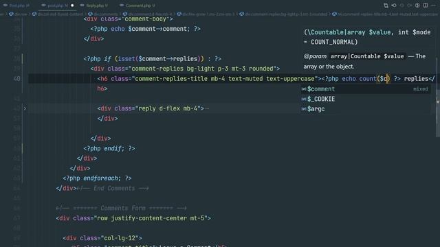 Site com Codeigniter 4#23 - Listando comentários e respostas смотреть онлайн