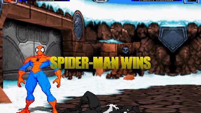 MUGEN - Spider-Man vs. Symbiote Spider-Man смотреть онлайн