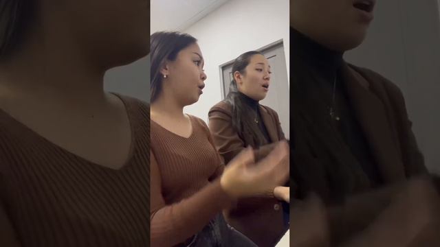 “Mary,did you know?” Жумагалиева Риза сопрано-2 Балажиева Дильназ альт-1 смотреть онлайн