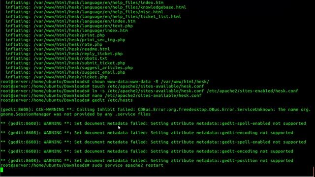 How to install Hesk Help Desk Software on ubuntu Linux смотреть онлайн