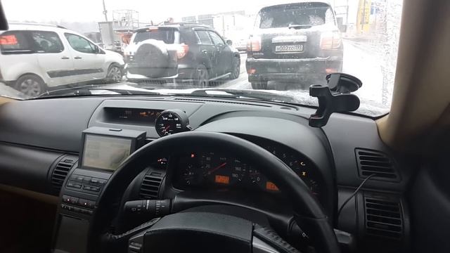 Выпал снег в Москве 23 января. ;) МКАД. смотреть онлайн