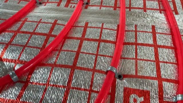 Водяной теплый пол, Бюджетный вариант на ОСБ листе