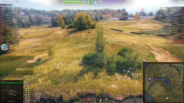 T-100 LT: OUTSTANDING 20,2k SPOT ON MALINOVKA - World of Tanks смотреть онлайн