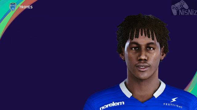 Wilson Odobert PES 2021 | PES 2020 | Face Build | Estac Troyes | NisNiz Channel смотреть онлайн