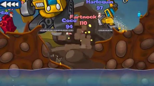Worms 2 Armageddon Mobile Gameplay