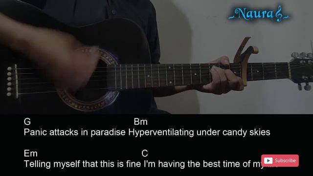 Ashnikko - Panic Attacks In Paradise Guitar Chords Lyrics смотреть онлайн