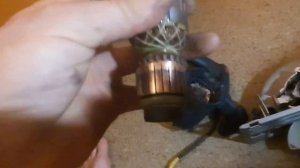 BOSCH GKS 190, замена якоря.