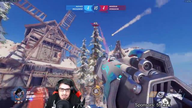 OVERWATCH JEROMEASF VS BEN HILARIOUS 1V1 SHOWDOWN! смотреть онлайн